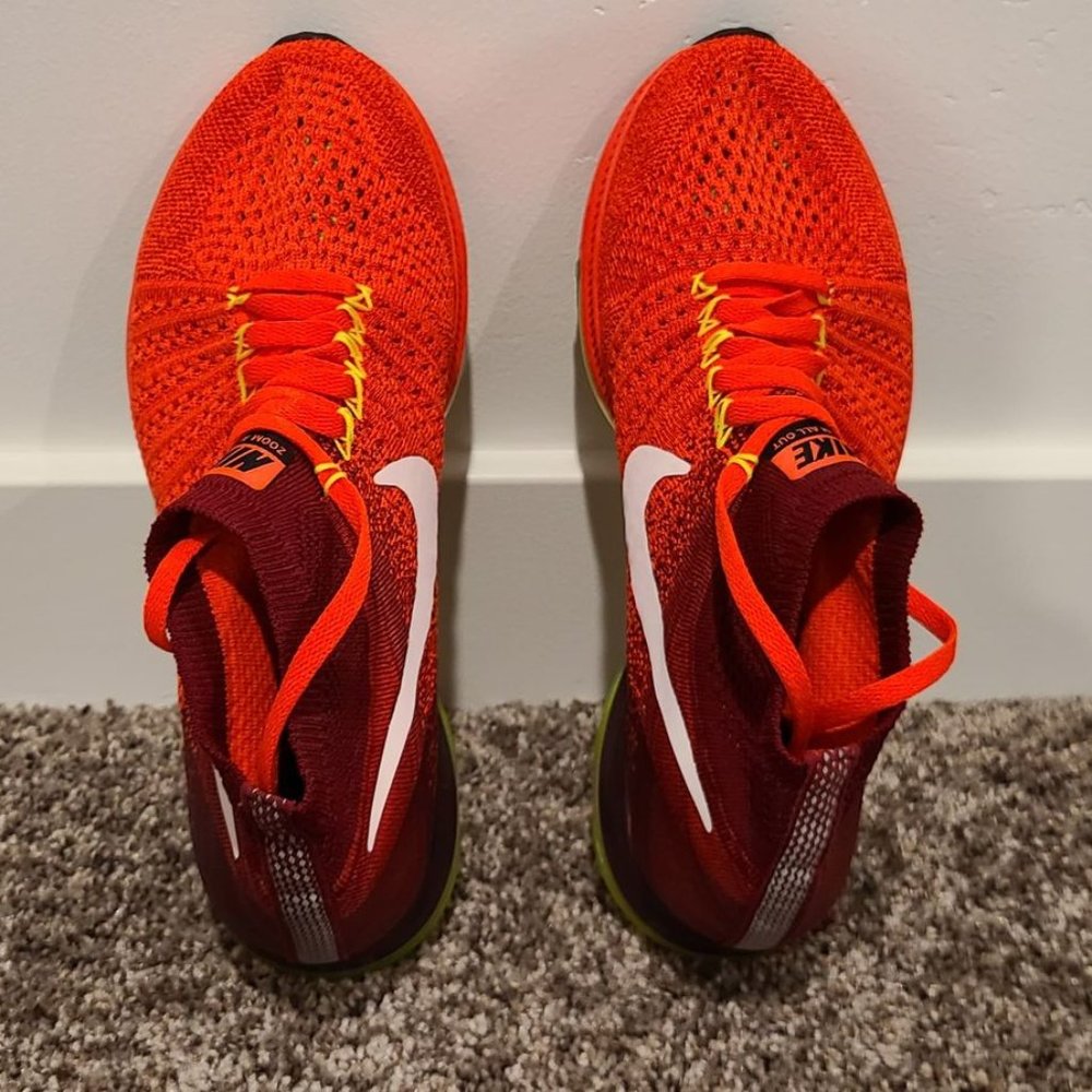 Nike Zoom All Out Flyknit Bright Crimson Wmns 7